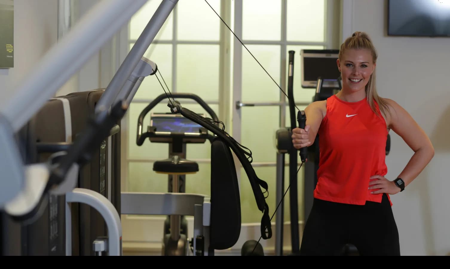 Fitness area at Severin's Resort & Spa