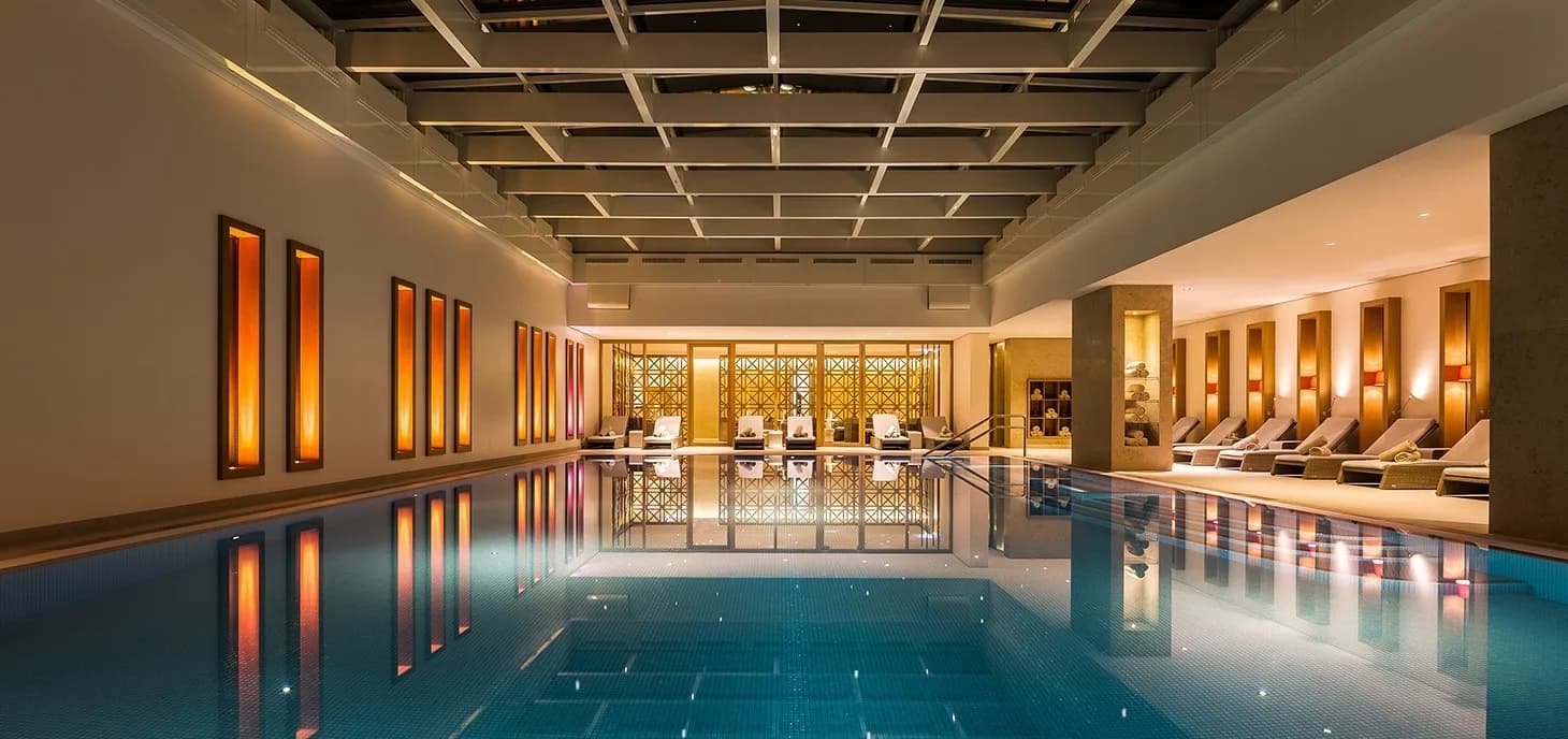 Indoor pool in the spa at Severin's Resort & Spa