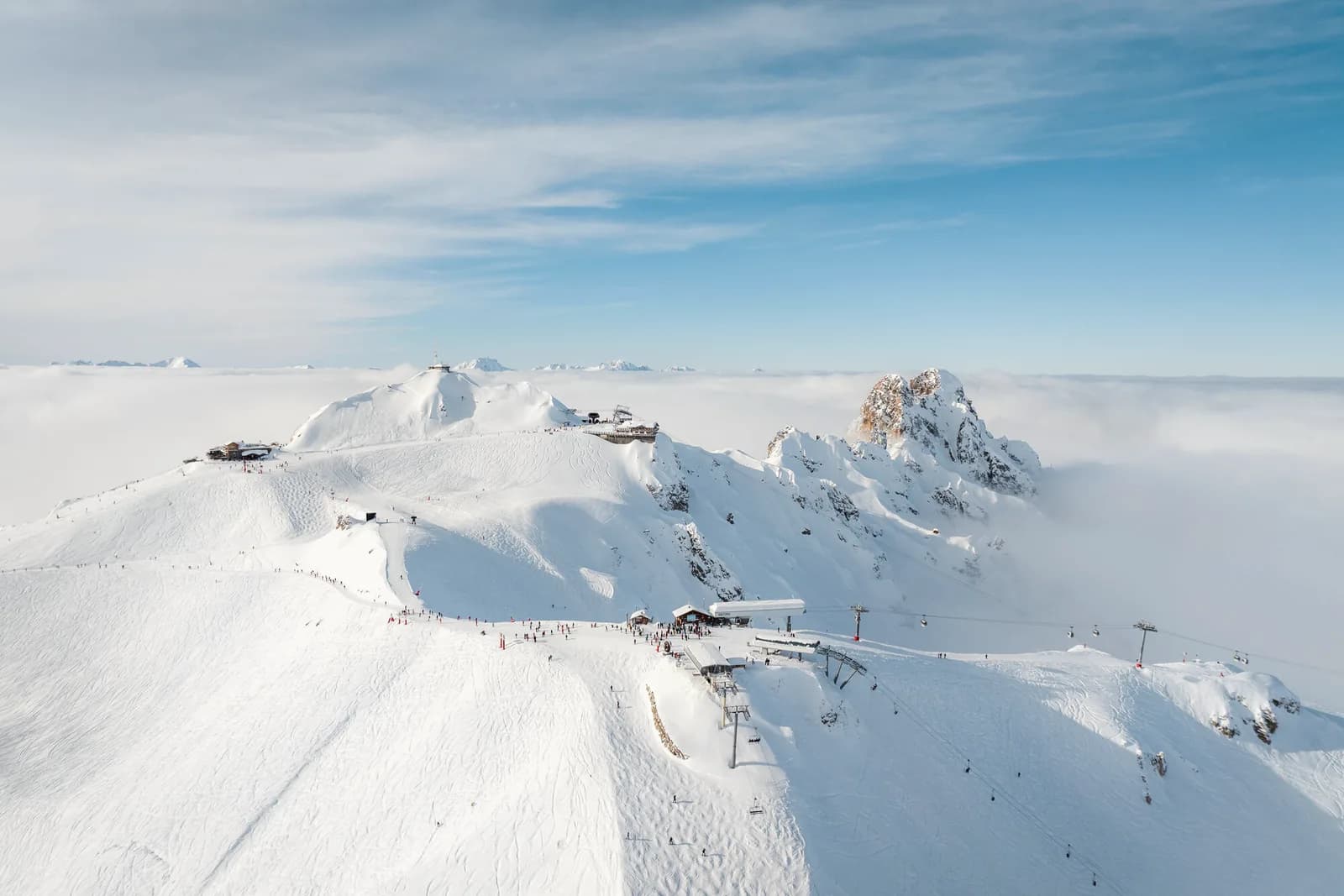 Courchevel-Courchevel Tourisme Schnee und Berge