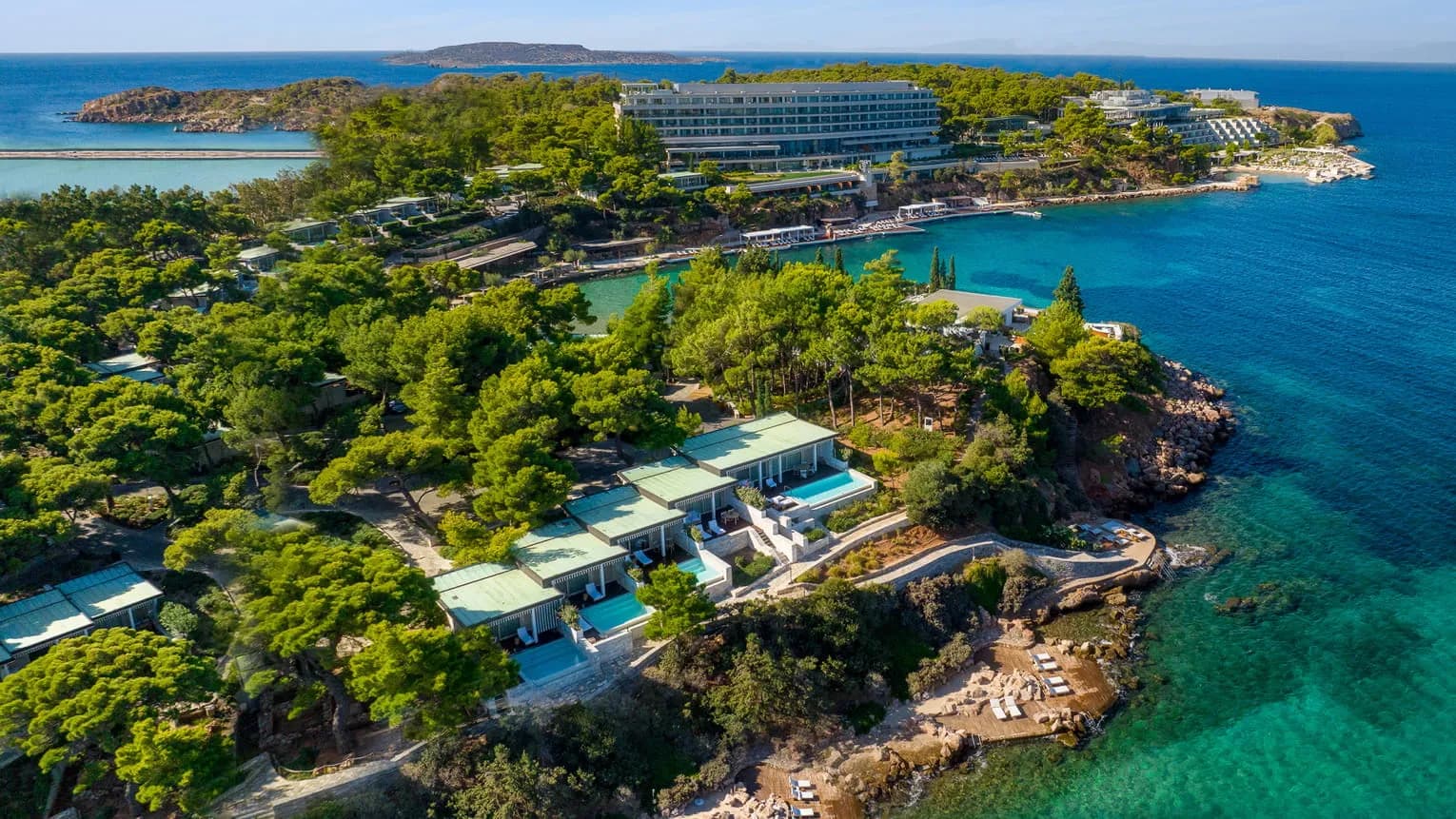 Four Seasons Astir Palace on the Vouliagmeni peninsula on the Athens Riviera