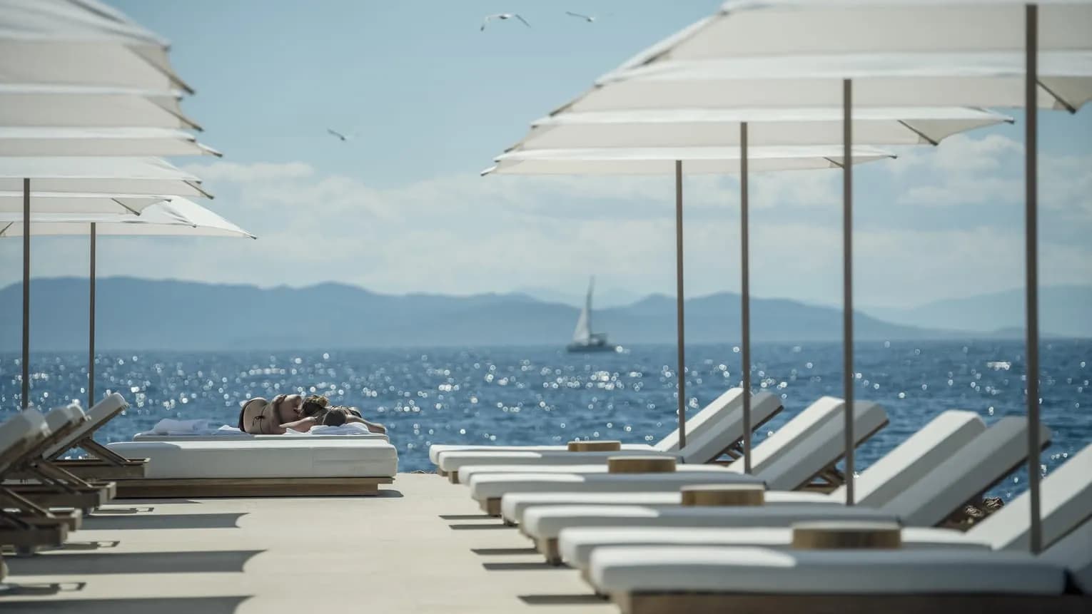 View over the Athens Riviera and the Aegean