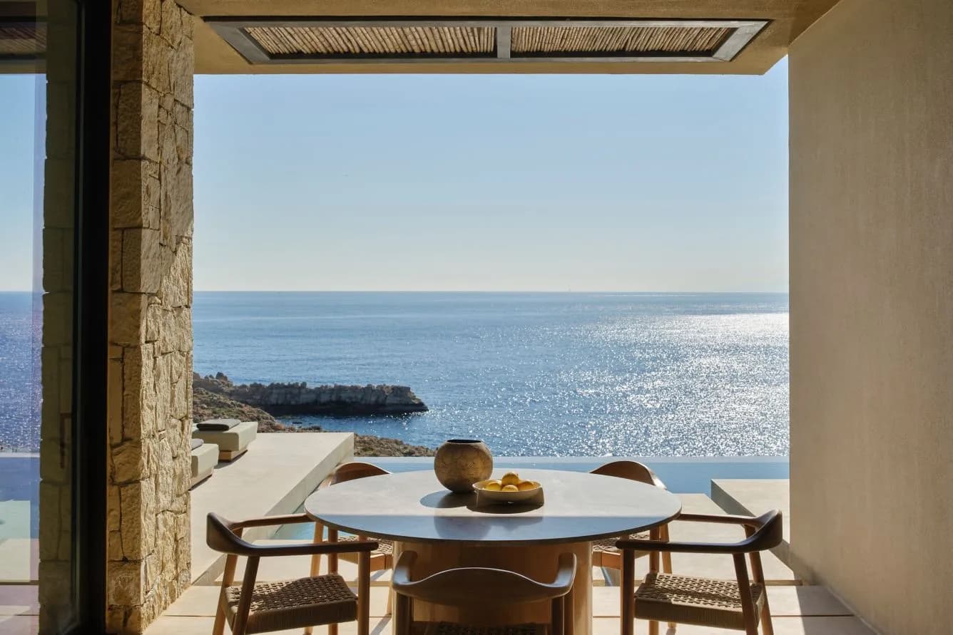 Das JW Marriott an der Küste der Akrotiri-Halbinsel auf Kreta