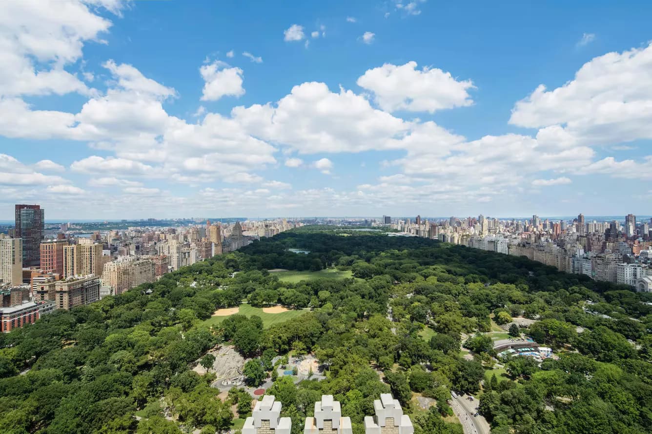 View across Central Park
