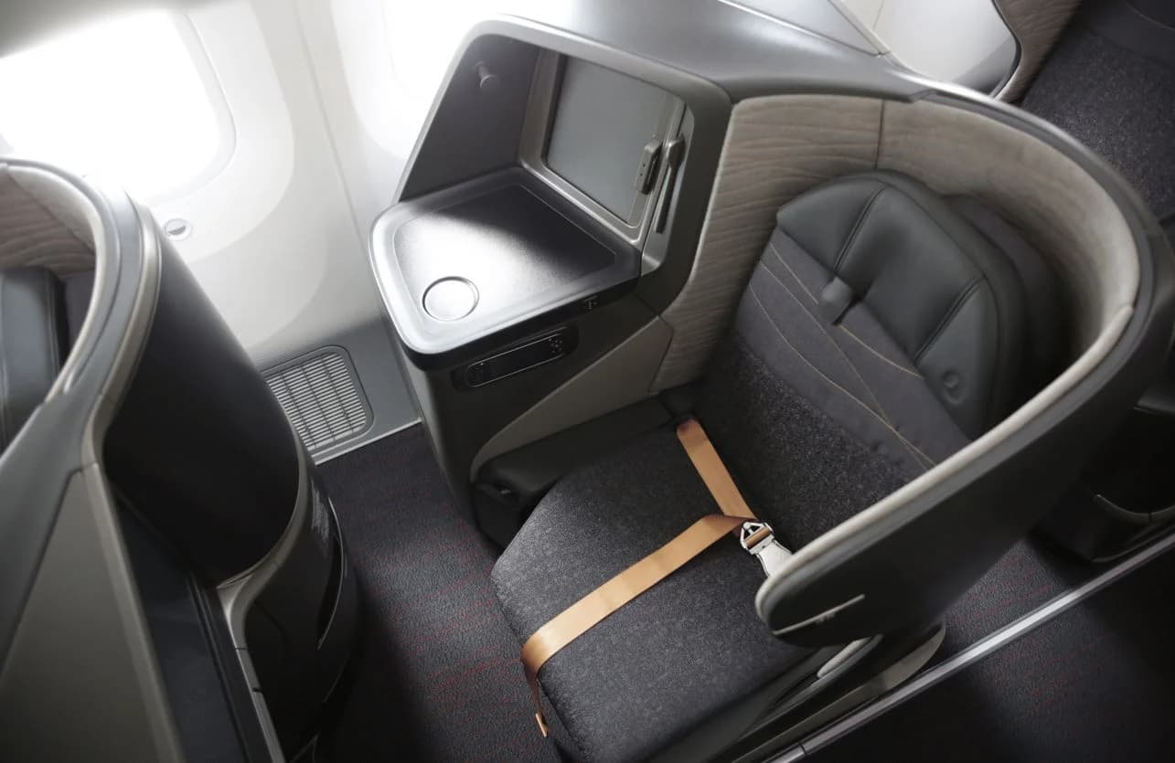 Business-Class-Sitz von Turkish Airlines