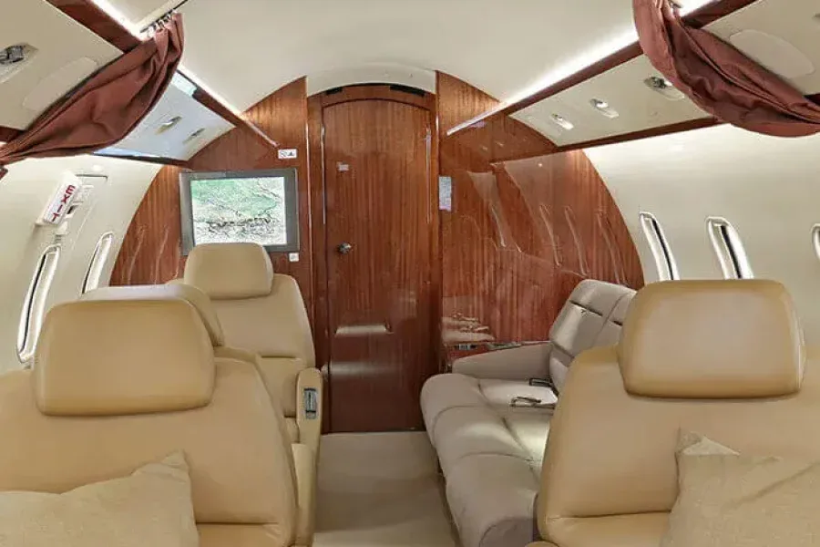 Kabine des Bombardier Challenger