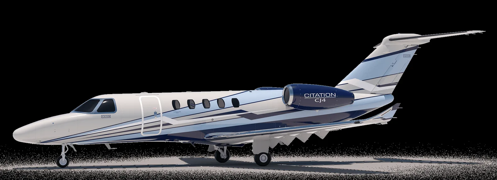 Cessna Citation CJ4 am Boden