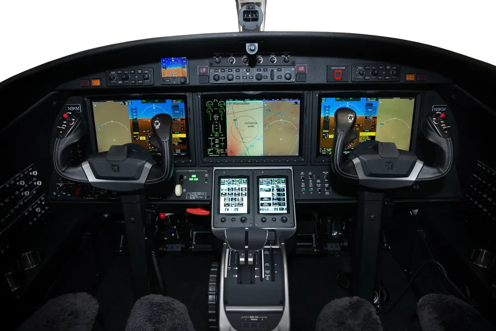 Cockpit of the Cessna Citation M2