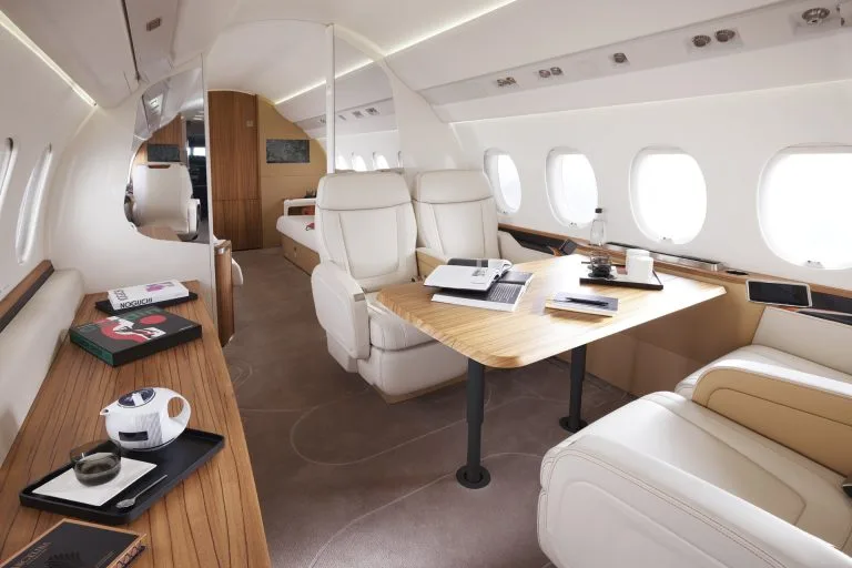 Kabine der Falcon 6X