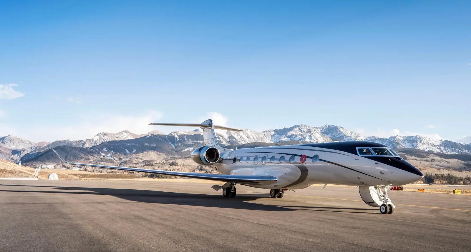Gulfstream G700 am Boden