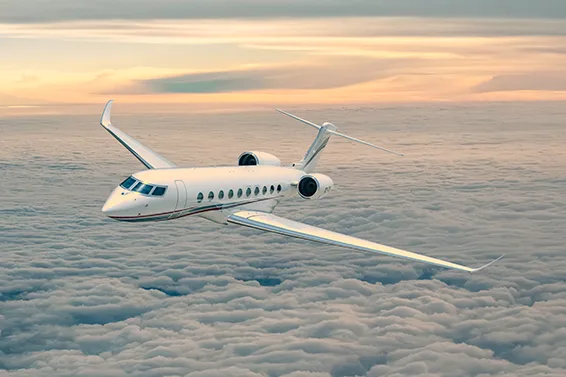 Gulfstream G700 im Flug