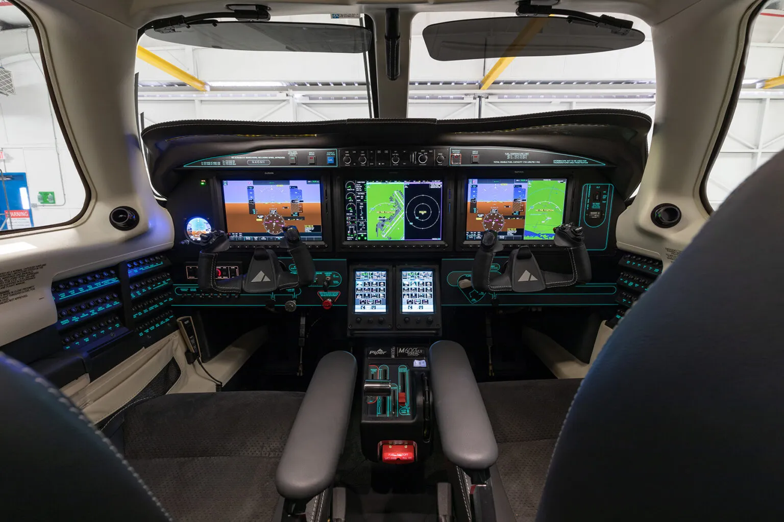 Cockpit der Piper M600/SLS